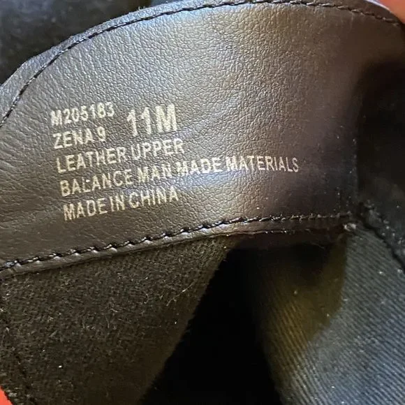 Me Too Zena 9 Black Suede Leopard Animal Print Pull On Ankle Bootie Shoes Sz 11M - Picture 9 of 12